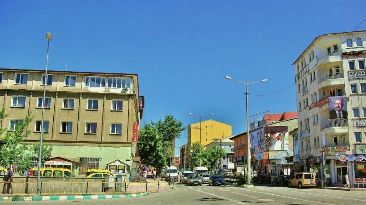 Ağrı şehir manzarası