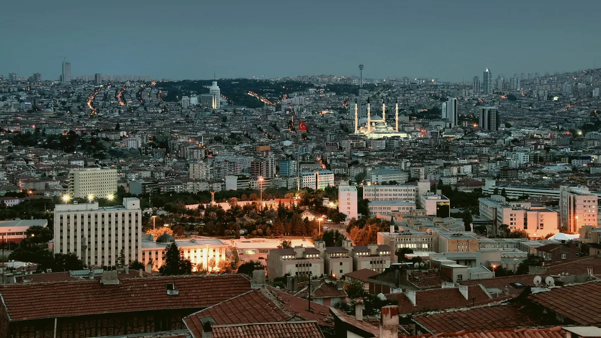 Ankara şehir manzarası