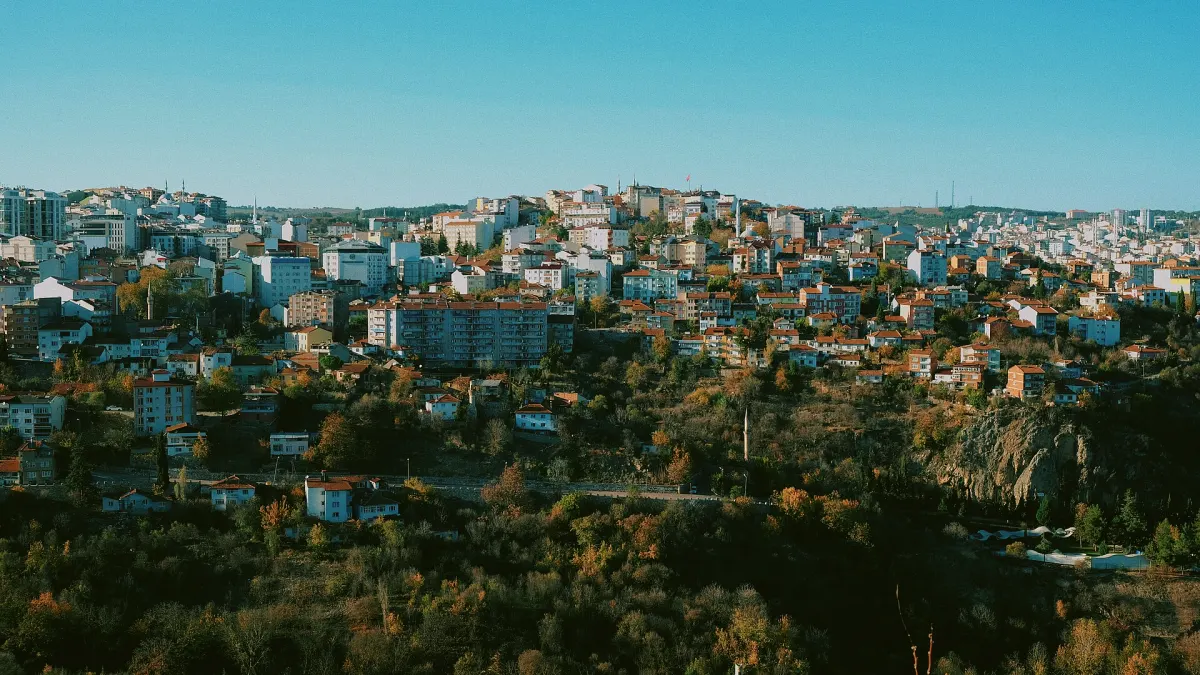Bilecik şehir manzarası