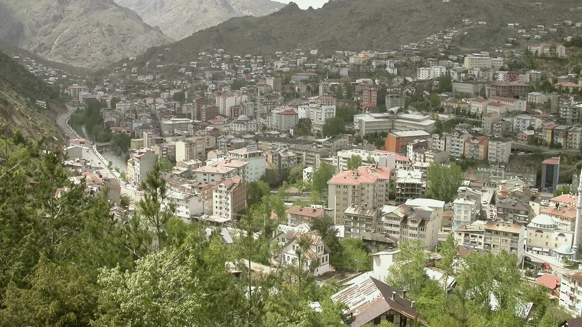 Gümüşhane şehir manzarası