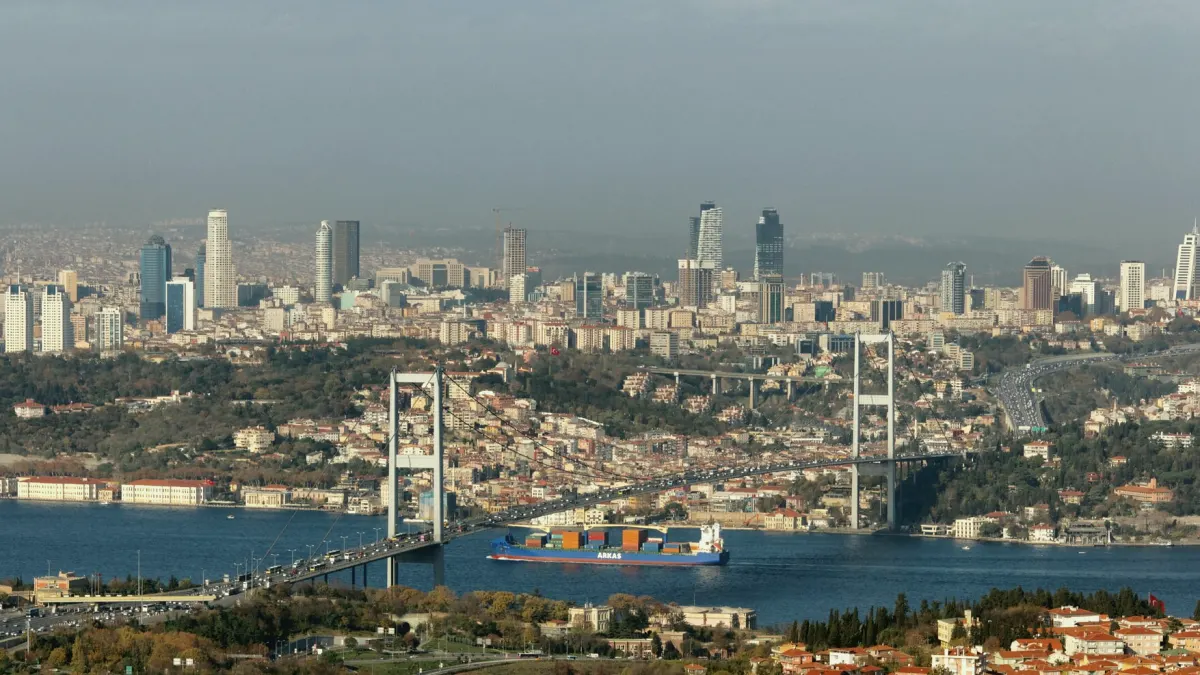 İstanbul şehir manzarası
