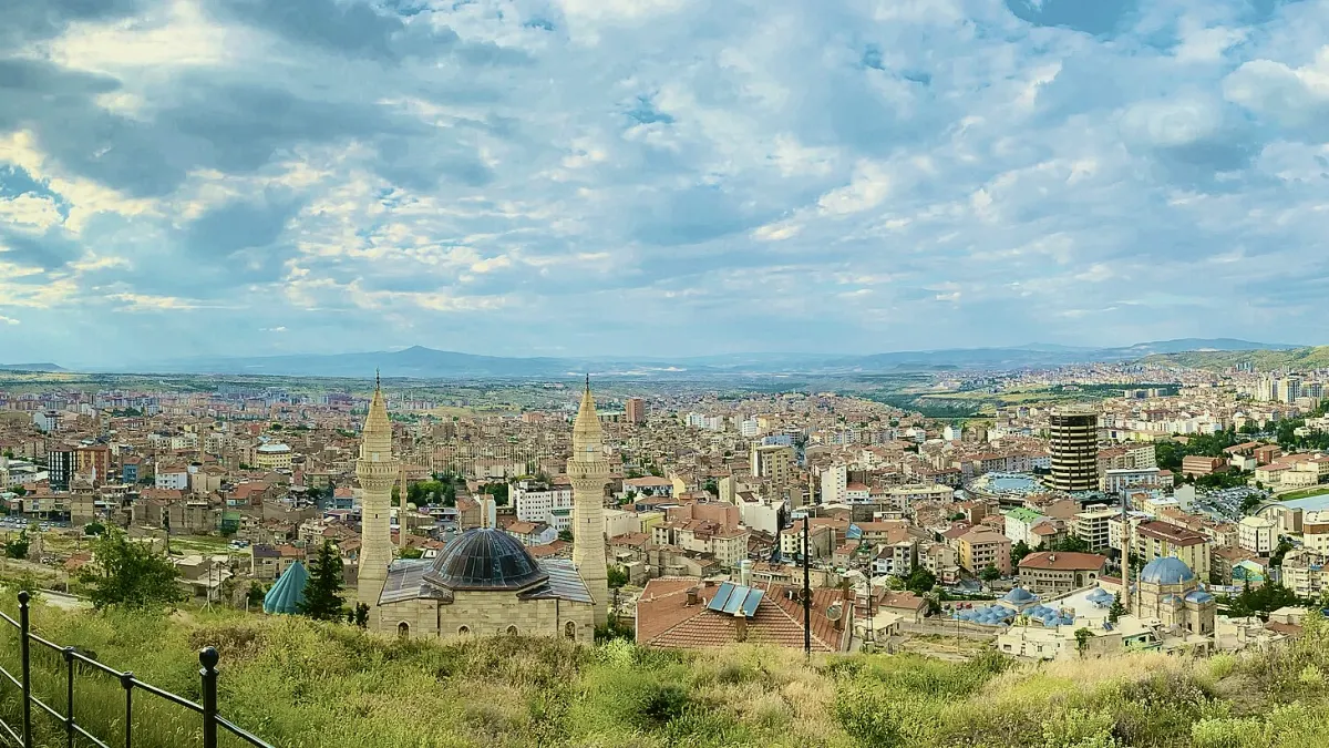 Nevşehir şehir manzarası