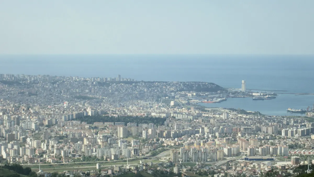 Samsun şehir manzarası