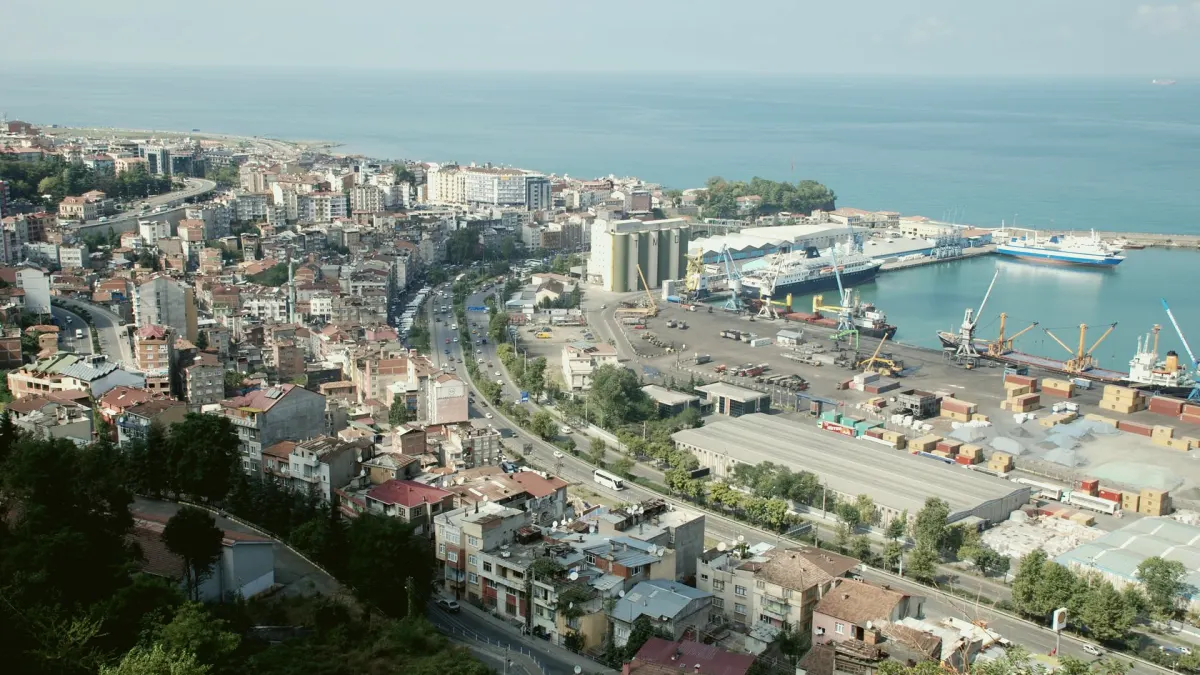 Trabzon şehir manzarası
