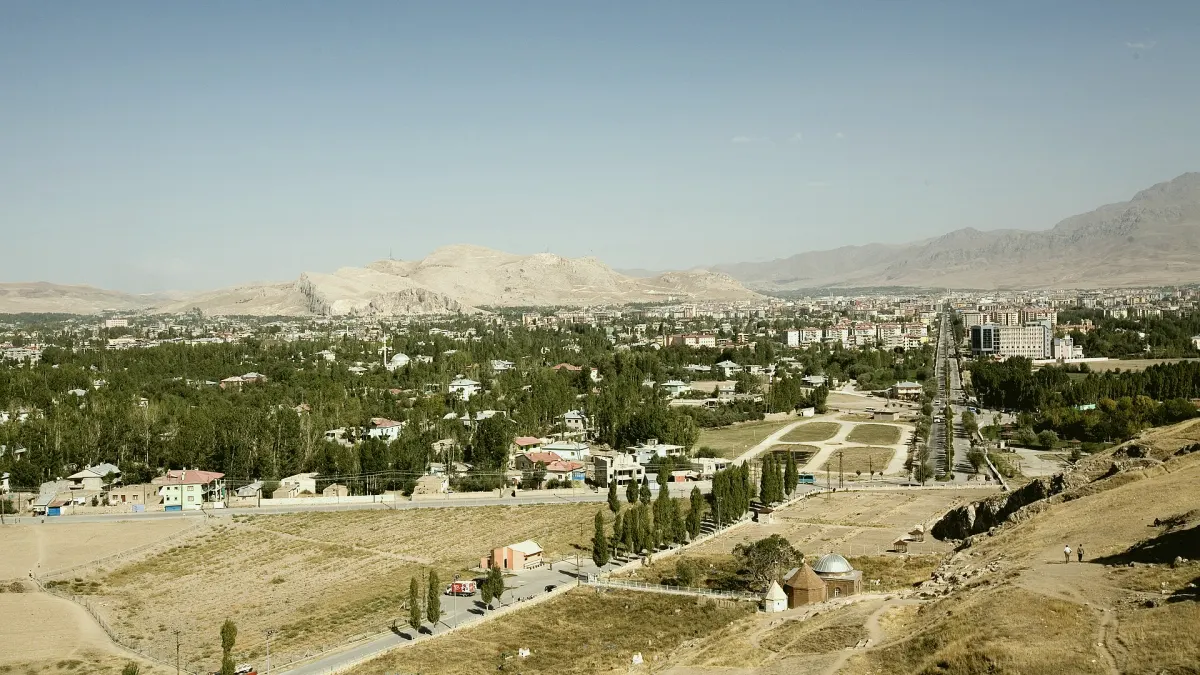 Van şehir manzarası